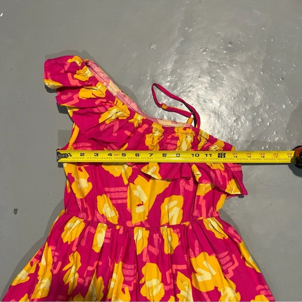 Cat & Jack Pink and Yellow Floral  Dress - Picture 3 of 6